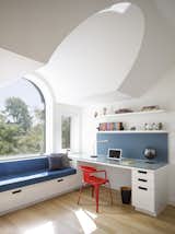 Here is another one of the built-in office nooks. 