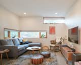 The owners wanted to make sure that the home had comfortable and usable space for their soon-to-be teenaged children.   Photo 5 of 20 in Before & After: An Expanded Wedge-Shaped Abode Flaunts its Midcentury Roots