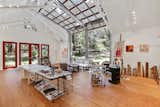 Shed & Studio The interior of the art studio.  Photos from Robert Redford Is Selling His Napa Valley Retreat For $7.5M