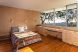 Midcentury modern Neutra home master bedroom