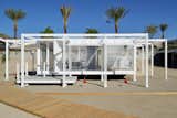 The Palm Springs Modern Committee relocated and reconstructed a full-scale replica of architect Paul Rudolph's 1952 Walker Guest House. It's currently on loan from the Sarasota Architectural Foundation.