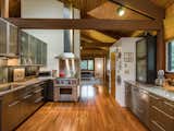 Post-and-beam home kitchen