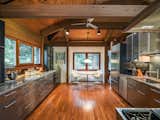 Post-and-beam home kitchen