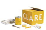 Clare's sleek modern packaging has a strong visual appeal.&nbsp;