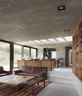 Casa FM concrete home living room