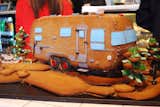 The gorgeousness of this edible Airstream by Black Market Bakery (which has locations in Costa Mesa, Santa Ana, and San Diego) may just inspire you to head out on your own holiday road trip. It even boasts a pretzel-lined campfire in the back.