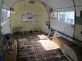 Before: The 1958 Airstream Land Yacht was in desperate need of an update in order to become a functional and efficient tiny home. 