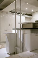 The chef's kitchen includes a Gaggenau six-burner stove, a Bosch dishwasher, and two Subzero refrigerators.&nbsp;