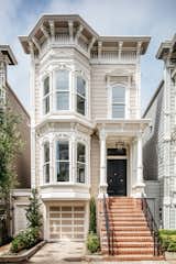 Gone is the red door, but home's Victorian facade still looks the same. 
