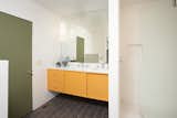 The bathrooms were all updated and the vanities were built according to Straub's specifications.&nbsp;