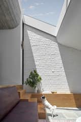 Fitzroy Terrace by Taylor Knights skylight in the sunken lounge living room