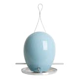 The original product in the company's Birds line—which was launched in 2004—the Egg Bird Feeder, is "not merely eye candy, the finish also serves to keep squirrels off." Easy to install and maintain, it is available in three colors: light aqua, goldenrod yellow, and sumac red.