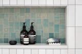 Dyer Studios North Tabor Renovation Master Bathroom Shower tiles Clayhaus 