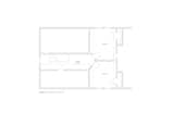 The floor plan of the upper level before the renovation.  Photo 29 of 30 in Before & After: A Thorough Renovation Primes a Portland Home for Aging in Place