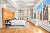 Bedroom in Susan Sarandon’s Chelsea Duplex Loft