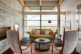 This window wall provides energy-efficient performance.

