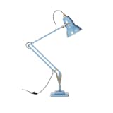Anglepoise Original 1227 Brass Desk Lamp in dusty blue designed by George Carwardine