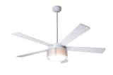 Pharos Fan in Gloss White finish with White blades  Photo 2 of 2 in Pharos Ceiling Fan Collection by The Modern Fan Company
