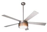 Pharos Fan in Matte Nickel finish with Nickel blades  Photo 1 of 2 in Pharos Ceiling Fan Collection by The Modern Fan Company