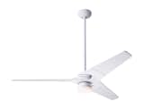 Torsion Fan - Gloss White - White Blades - LED light kit