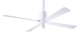 Pensi Fan in Gloss White Finish with LED Light by Jorge Pensi for The Modern Fan Co.  Photo 4 of 4 in Pensi DC Ceiling Fan Collection by The Modern Fan Company