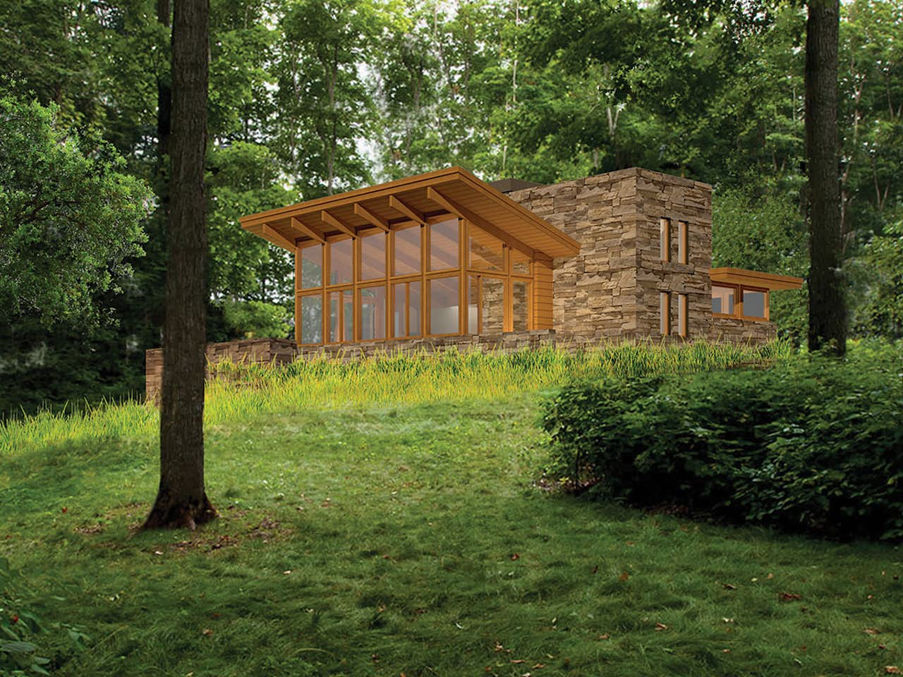 Lindal Cedar Homes on Dwell