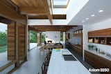 Designed specifically for steeper sites which may be difficult for conventional floor plans, this home steps up with a hillside, providing stability to steeper slopes by working with, rather than against, the landscape. Its low profile and possible green roofs ensure it blends elegantly into almost any natural environment.

By entering the home from the end rather than the center, the organization allows for easy access along a hillside, keeping driveways and entry paths out of the views that are maximized by the linear format. The stepped mass of the building creates ample roof terraces and a private outdoor courtyard separating the master suite and a beautiful studio/office.

The house features 4 bedrooms, a studio/office, and a family room, along with 4 baths and roof decks, making single level living possible. 

#turkeldesign #prefab #dwellprefab #residential #modern #design
