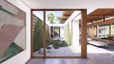 Entry way with view across the home