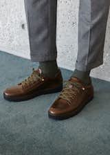 Hopkins lugged sneaker in Waxed Cognac / Gunmetal  Photo 15 of 15 in A/W 16 Men's Collection by WANT Les Essentiels