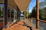 Staircase, Metal Railing, and Wood Tread  Photo 7 of 19 in Bear Run Cabin by David Coleman / Architecture