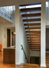 Open-riser Stair