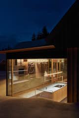 Exterior, Cabin Building Type, Gable RoofLine, House Building Type, Shingles Roof Material, Glass Siding Material, Wood Siding Material, and Flat RoofLine  Photo 17 of 47 in The Glass Cabin by BoysPlayNice Photography & Concept