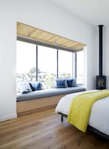 #TurnbullGriffinHaesloop #interior #bedroom #windowseat #woodburningstove  