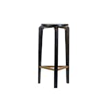 Albers Barstool crafted from Nogal wood, a tree often referred to as tropical walnut  Photo 7 of 8 in Albers Stools by Poritz & Studio