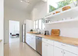 Simple and clean lines with abundant light from the windows and open floor plan | Nook Real Estate | Search with Style