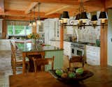 Timber Framed Kitchen  Photo 11 of 17 in Yellow Brook Farm House by Timberpeg