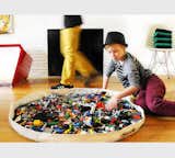Swoop Bags are the ultimate, modern toy storage bag. Cleanup made simple. Ideal for small toys like Lego bricks, toy cars, trains, blocks, dolls, Polly Pocket, Lincoln Logs and more!