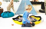 Swoop Bags are modern, toy storage bags made from tough, durable, water-resistant material. These bags contain the toys, make cleanup time simple and can be moved all around the house. Designed by designer Sarah Kirk (founder of Swoop Bags). All bags are Made in USA.
..
 #toystorage, #toybag #toymat #legobag #legostorage #legomat #kidsdecor #modernkid #playroom #nursery #swoop #swoopbag #swoopbags.
