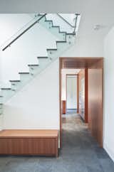 View from foyer into kitchen