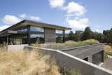 Exterior, Green Roof Material, and Wood Siding Material  Photo 10 of 11 in The Meadow Home by Feldman Architecture