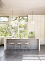 Kitchen, Concrete Floor, and White Cabinet  Photo 10 of 22 in Ranch O|H by Feldman Architecture