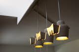 Alvar Aalto, Maison Louis Carré, pendant fixtures.  Via Tyylit.