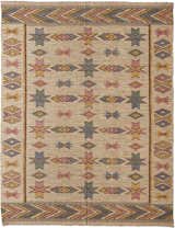MÄRTA MÅÅS-FJETTERSTRÖM
"Vit botten" carpet, designed before 1919, executed 1919-1941.  Photo Phillips.  Photo 3 of 5 in textiles & area rugs by pulltab