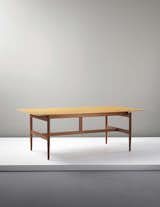 FINN JUHL, worktable, designed 1945, executed circa 1952.  Photo Phillips.