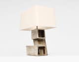 MARIUS BESSONE - Ceramic table lamp, circa 1960.  Photo Magen H Gallery.  Photo 2 of 2 in Table Lamps from table and desk lamps