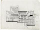Paul Rudolph's penthouse apartment, 23 Beekman Place, New York City. Perspective section 
Image Library of Congress Prints and Photographs Division