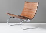 Poul Kjærholm, lounge chair, model no. PK 20, circa 1967.  Photo: Phillips.