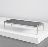 Poul Kjærholm, small low table, model no. PK-62, designed 1968, produced 1969-1981.  Photo: Phillips.