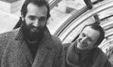  Rogers (right) with Renzo Piano. Photograph: Jacques Minassian.