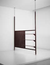 JEAN PROUVÉ AND CHARLOTTE PERRIAND
Rare and large 'Afrique' room divider, designed for the Air France building, Brazzaville, Congo, 1950-1952.  Photo: Phillips.